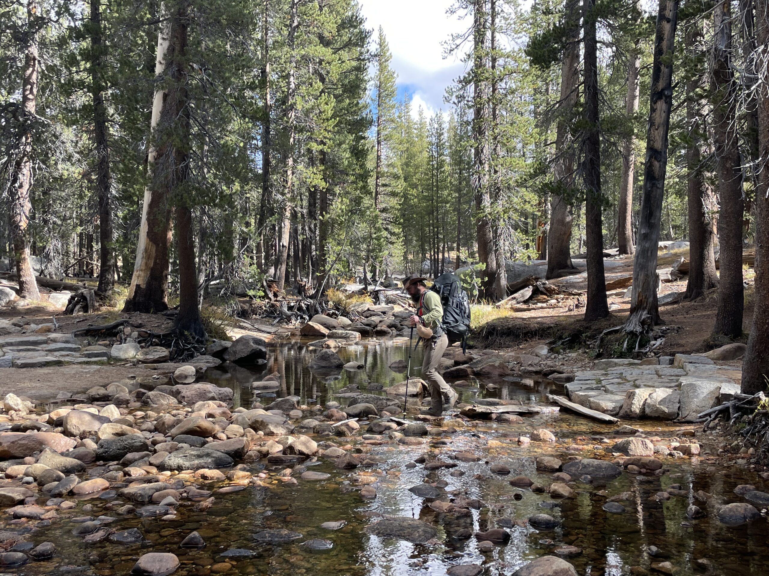 River through canyon